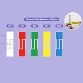 NiiMbot 线缆标签纸 25mm*(12.5+12.5+38)